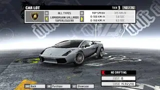 NFS Pro Street All Cars | Need For Speed Pro Street All Cars
