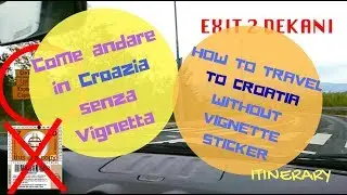 Come andare in Croazia senza il bollino autostradale sloveno