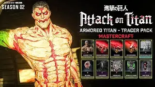 Attack On Titan - Armored Titan - Tracer Pack Mastercraft - Warzone Showcase