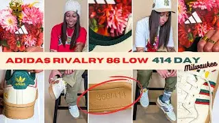 414 PAIRS! Adidas Rivalry 86 LOW 414 DAY for Milwaukee Unboxing + Release Info