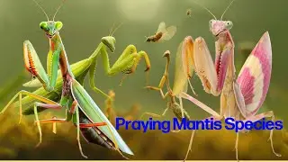 🦗 Praying Mantis Species in USA Wetlands | Nature&rsquo;s Silent Predator#AnimalHQ #Wildlife #RareAnimals