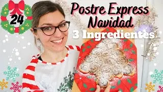 POSTRE NAVIDEÑO CON 3 INGREDIENTES Fácil y Económico