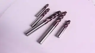 Tungsten Carbide Extended 4 Flute Ball Nose End Mill Cutting Tools CNC Ball 4f Ball Nose End Mill