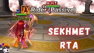 The Power Of Sekhmet (Fire Desert Queen) In RTA  Summoners War