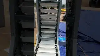 Bucket elevator. Z elevator #conveyor #howtomake