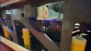 Flexographic printing machine led UV curing system inks drying