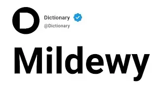 Mildewy Meaning In English