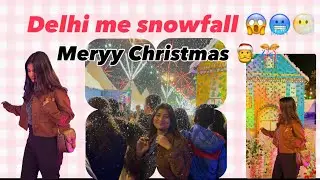 Delhi me snowfall😱🥶😶‍🌫️#youtube #trend #vlog 