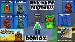 NEW!!! Find 19 NEW Capybaras!!! 