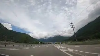 Switzerland: A2/A13 Lago di Como - San Vittore