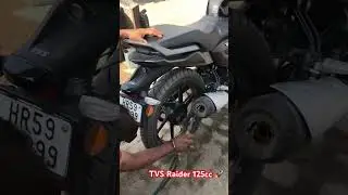 💥TVS Raider 125cc ⚠️💥silence# 🚀modified #kiya original sound ##🚀💥💥
