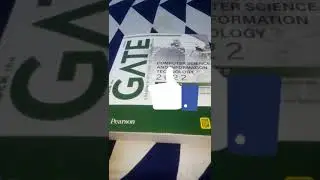 Unboxing: Pearson GATE 2022 Computer Science and Information Technology Book #shorts #gate #pearson