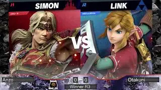 TSUA #8 - Anzo (Simon) Vs Otakuni (Link) - Winner Quarter-Final - Smash Ultimate