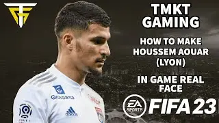 FIFA 23 - How To Make Houssem Aouar (Lyon) - In Game Real Face!
