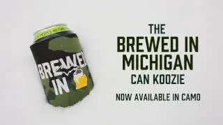 NEW CAMO BREWED IN MICHIGAN KOOZIES!