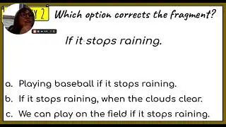 Sentence vs  Fragment   Google Slides   7 September 2025