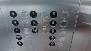 RARE KONE Delta EcoSystem Elevators at Morgan Street Garage- Hartford, CT, USA