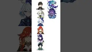 All ARCHONS have a Fatui Harbinger Except- #mavuika #citlali #zhongli #furina #raidenshogun