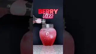 BERRY FIZZ COCKTAIL 🍓#cocktails #drinks #pinkcocktails