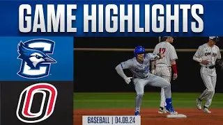 Creighton Baseball Highlights at Omaha, 4/9/24