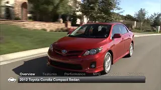2012 Toyota Corolla Used Car Report