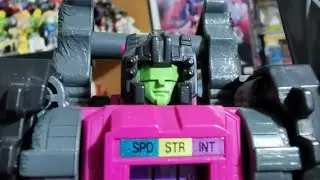 Transformers G1 Headmaster Jr Wilder(Fangry) Review Super God Masterforce 