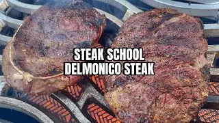 STEAK SCHOOL 🥩 Delmonico Steak Breakdown | How to Cook a True Steakhouse Classic at Home 🔥