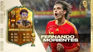 WHAT A BEAST! 90 WORLD CUP HERO MORIENTES PLAYER REVIEW - FIFA 23 ULTIMATE TEAM