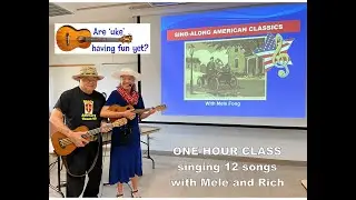 Sing-Along with Mele Fong | 1-hour of American Songs with stories, strums, lyrics, and chords (2023)