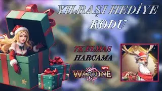 KIŞ HEDİYESİ KODU YENİ ❄️☃️(7000 ELMAS HARCAMA)|Wartune Ultra
