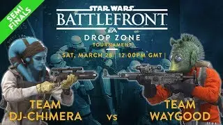 Ant in the Galaxy (SWBF) #70 SEMI FINALS - DROP ZONE tournament - Team WayGood vs Team DJ-CHIMERA