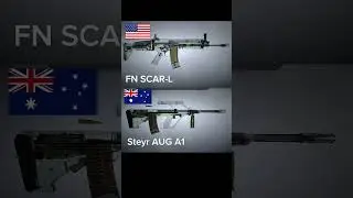 FN SCAR-L vs Steyr AUG A1 ☠️