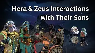 All Hera & Zeus Interactions with Their Sons (Ares & Hephaestus) - Hades II