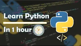 Python Basics for Beginners - Learn Python in 1 Hour