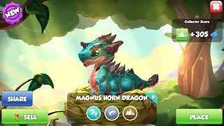 How many Magnus Horn Dragons do you have? - Dragon Mania Legends