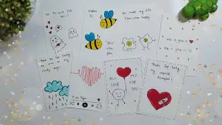 Long Distance Relationship Gifts/ Cute Mini Love Note for Husband/ Boyfriend