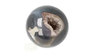 Agaat Druzy geode bol Nr 12  - &Oslash; 7.82 cm - Agaat Druzy edelstenen bol kopen