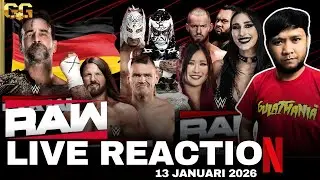 🔴🇮🇩 (LIVE) WWE RAW  on NETFLIX, Jan, 12 2026,  Dusseldorf, Germany