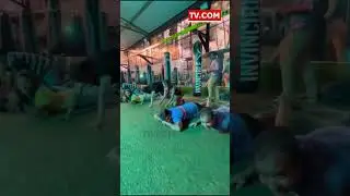 #Pooja Bhalekar #RGV Workout at Gym Video.tv.com
