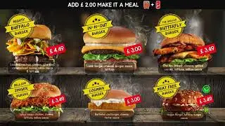 Customized Takeaway / Restaurant Menu Design