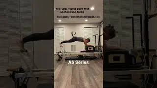 Pilates reformer ab series