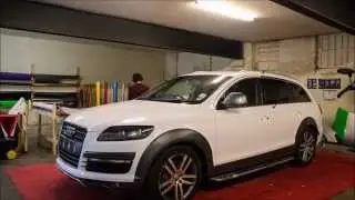 Audi Q7 Gloss White Wrap