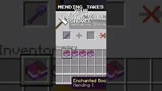 BEST ENCHANTMENS FOR YOUR SHOVEL IN MINECRAFT BEDROCK