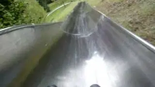 Abfahrt Riesenrutsche Poppeltal