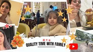 छुट्टी की शाम परिवार के साथ #family #youtube #holiday #food 