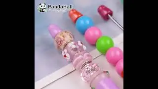 Plastic Beadable Pens, for DIY Personalized Pen with Jewelry Beads (AJEW-P115-01A) #pandahall #diy