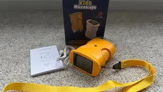 Gift Idea for Science & Nature Lovers - Demo of Kid&rsquo;s Portable Microscope