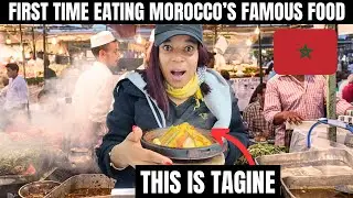 First Time Eating Morocco’s 🇲🇦 Most Popular Food  - Not What I Expected ( I Was Shocked 😱)