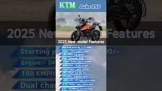 KTM Duke 250: Aggressive Looks & Punchy Performance! 💪 #DukeLover #KTMIndia #250cc