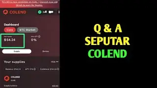 Q & A || SEPUTAR COLEND || SATOSHI APP❗